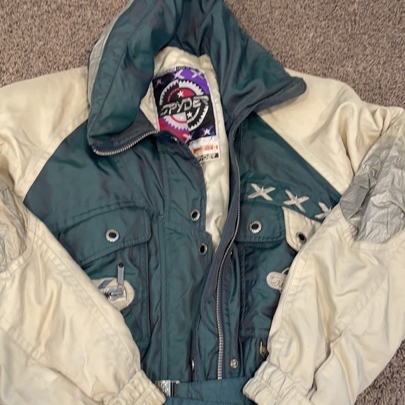 SPIDER RARE Vintage USA Ski Jacket 90’S UK 10 S (7AG) - Picture 7 of 16